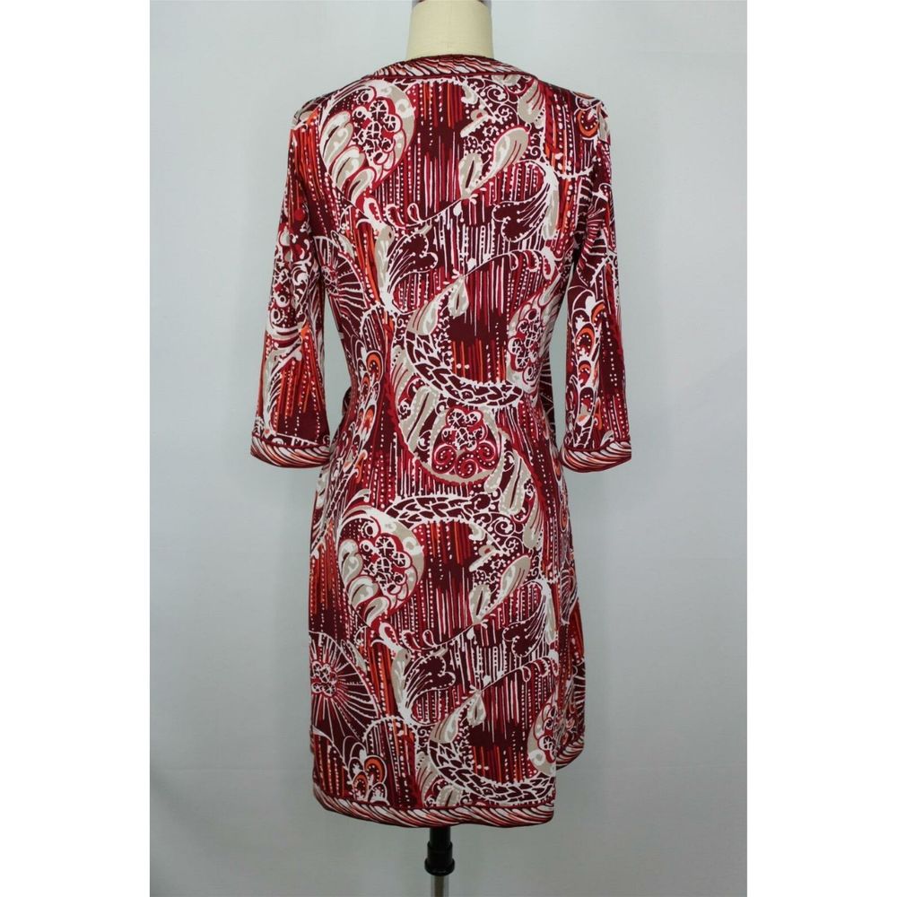 BCBGMAXAZRIA Adele Wrap Dress Petite S NWT $180 - Picture 3 of 6